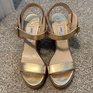 Jimmy Choo wedged sandal size 8